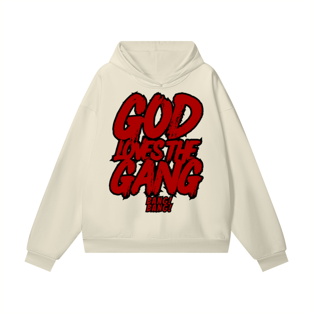 Niners,God loves,49ers,Gang,Red,Hoodie
